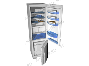 Холодильник Gorenje RK67365W (132619, HZOKS3766PBF) - Фото